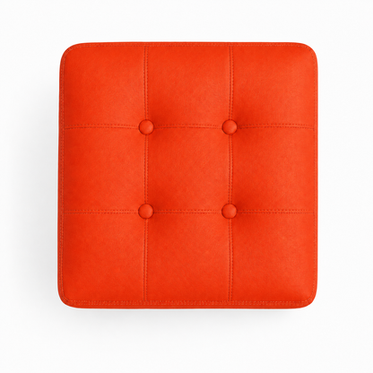 Puff Individual Sala y Auxiliar - Naranja - Banzay