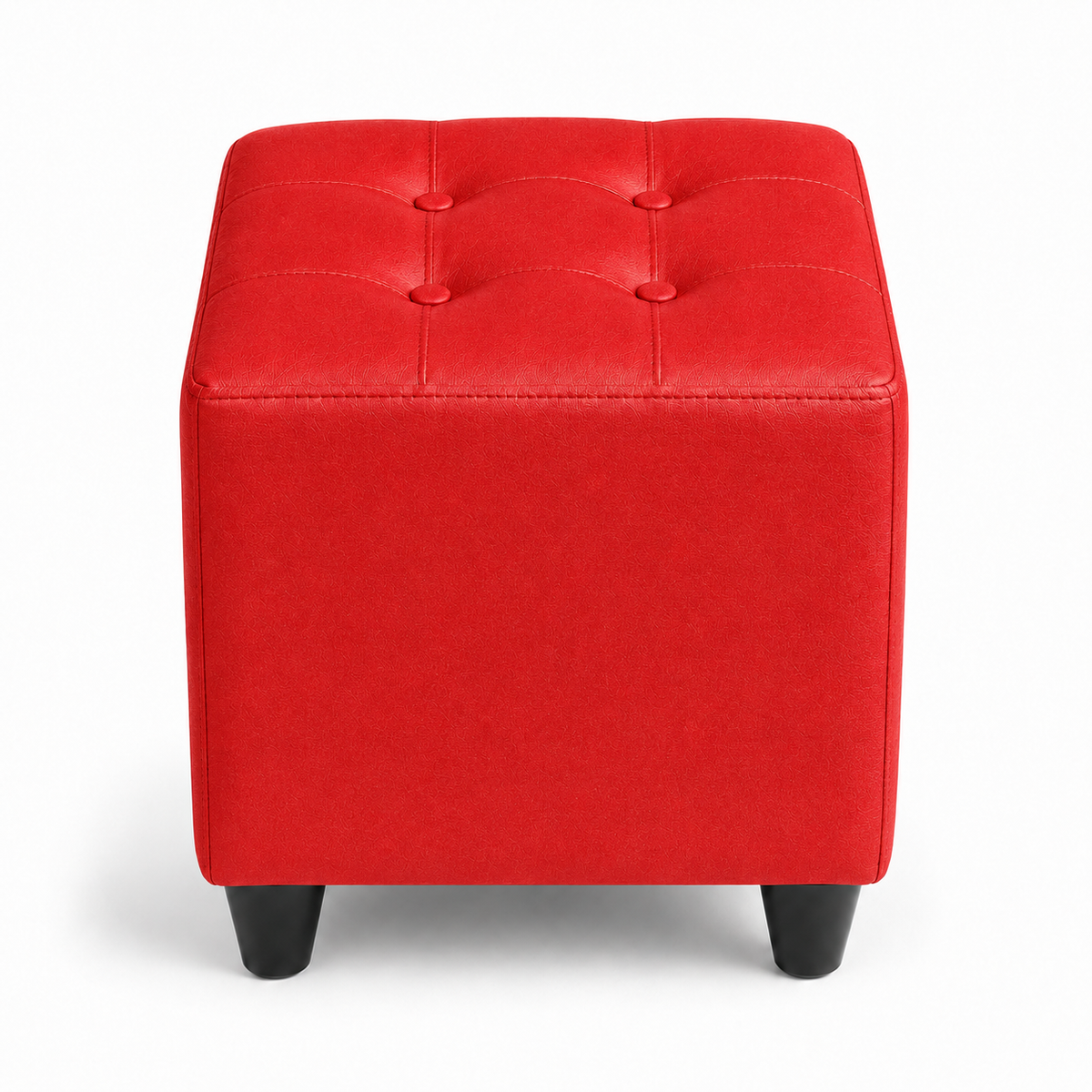 Puff Individual Sala y Auxiliar - Rojo - Banzay