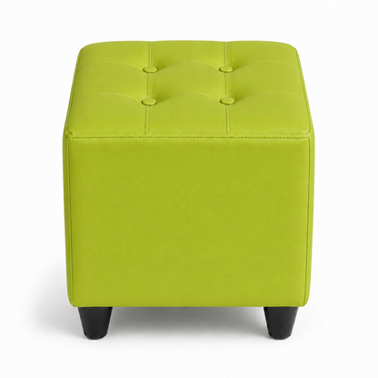 Puff Individual Sala y Auxiliar - Verde Pistacho - Banzay