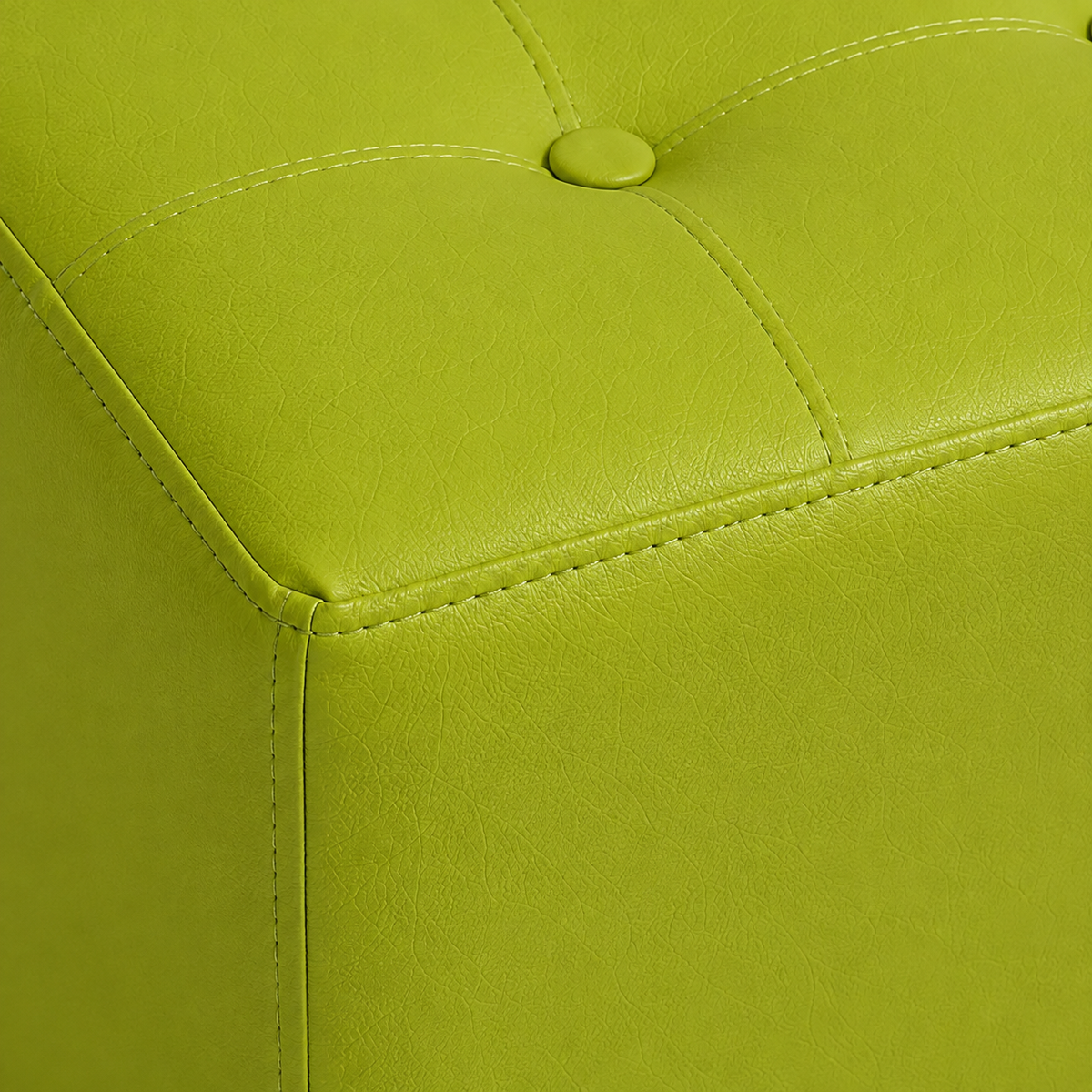 Puff Individual Sala y Auxiliar - Verde Pistacho - Banzay