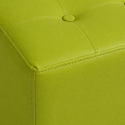 Puff Individual Sala y Auxiliar - Verde Pistacho - Banzay
