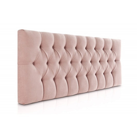 Cabecero Pet-Friendly Tipo Velvet Rombos - Rosa - Banzay