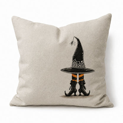 Funda Halloween Sombrero con Botas Brujita