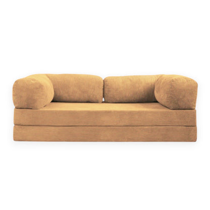Sofá Cama Teddy Mostaza