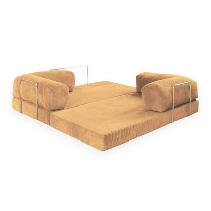 Sofá Cama Teddy Mostaza