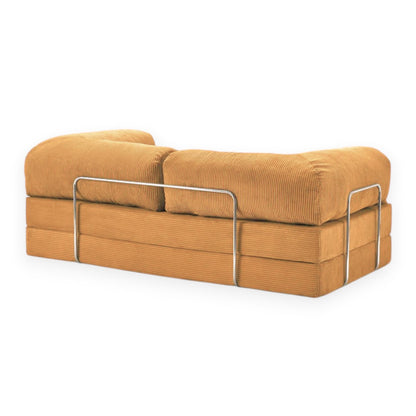 Sofá Cama Teddy Mostaza