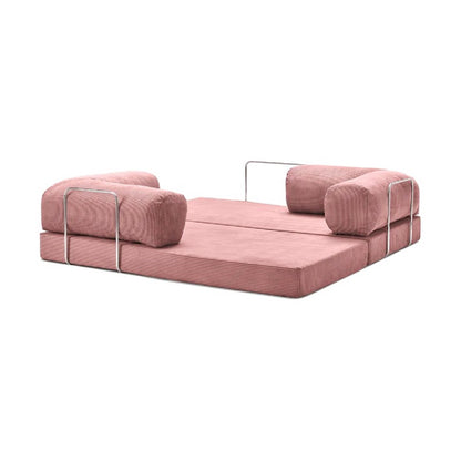 Sofá Cama Abrazo de Oso Rosado - Banzay