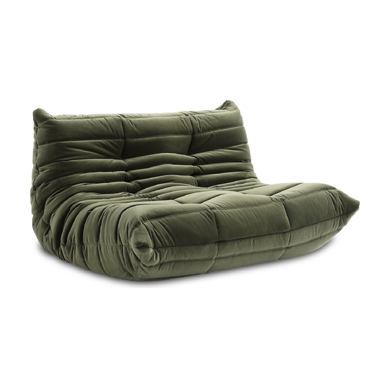 Sofá Toogo 2 puestos Verde Militar - Banzay