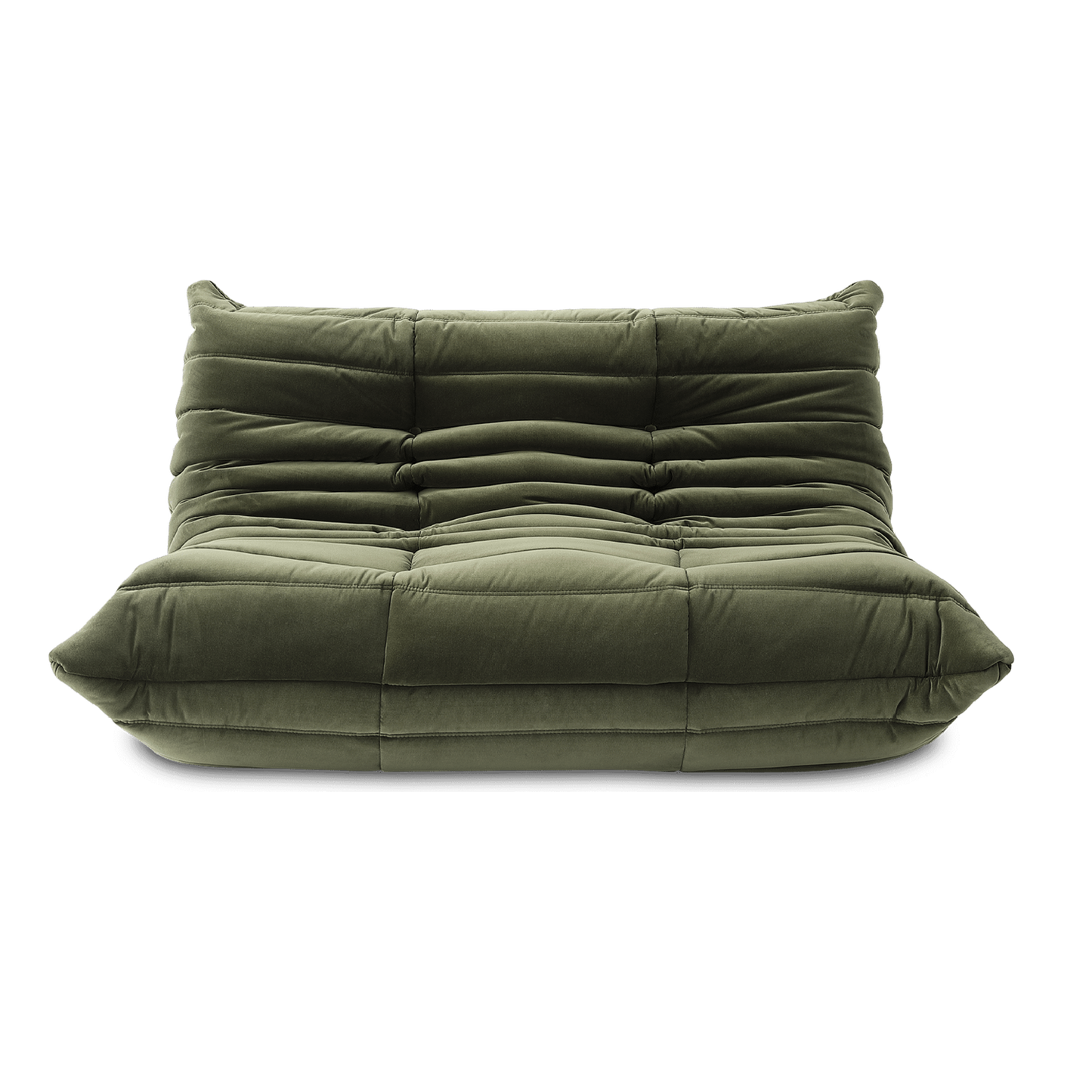 Sofá Toogo 2 puestos Verde Militar - Banzay