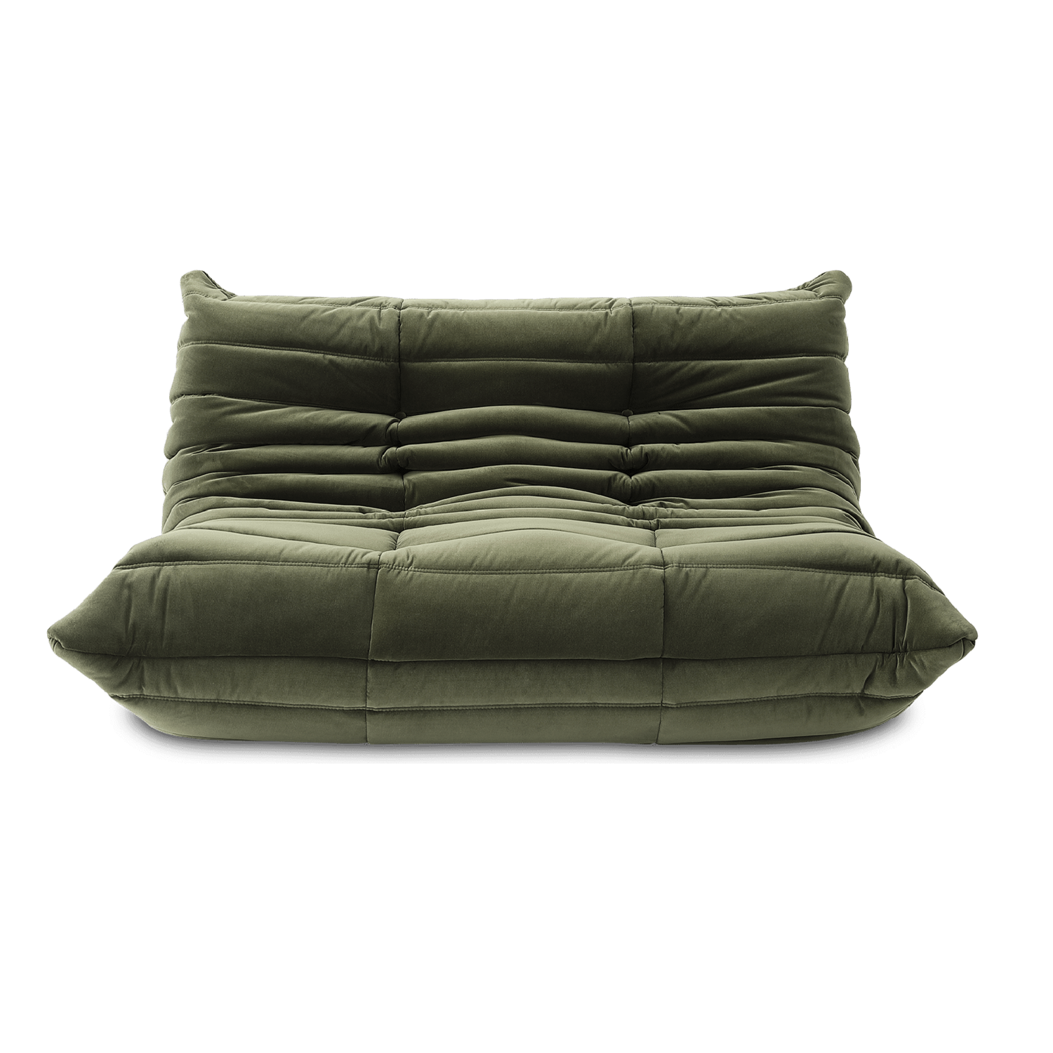 Sofá Toogo 2 puestos Verde Militar - Banzay