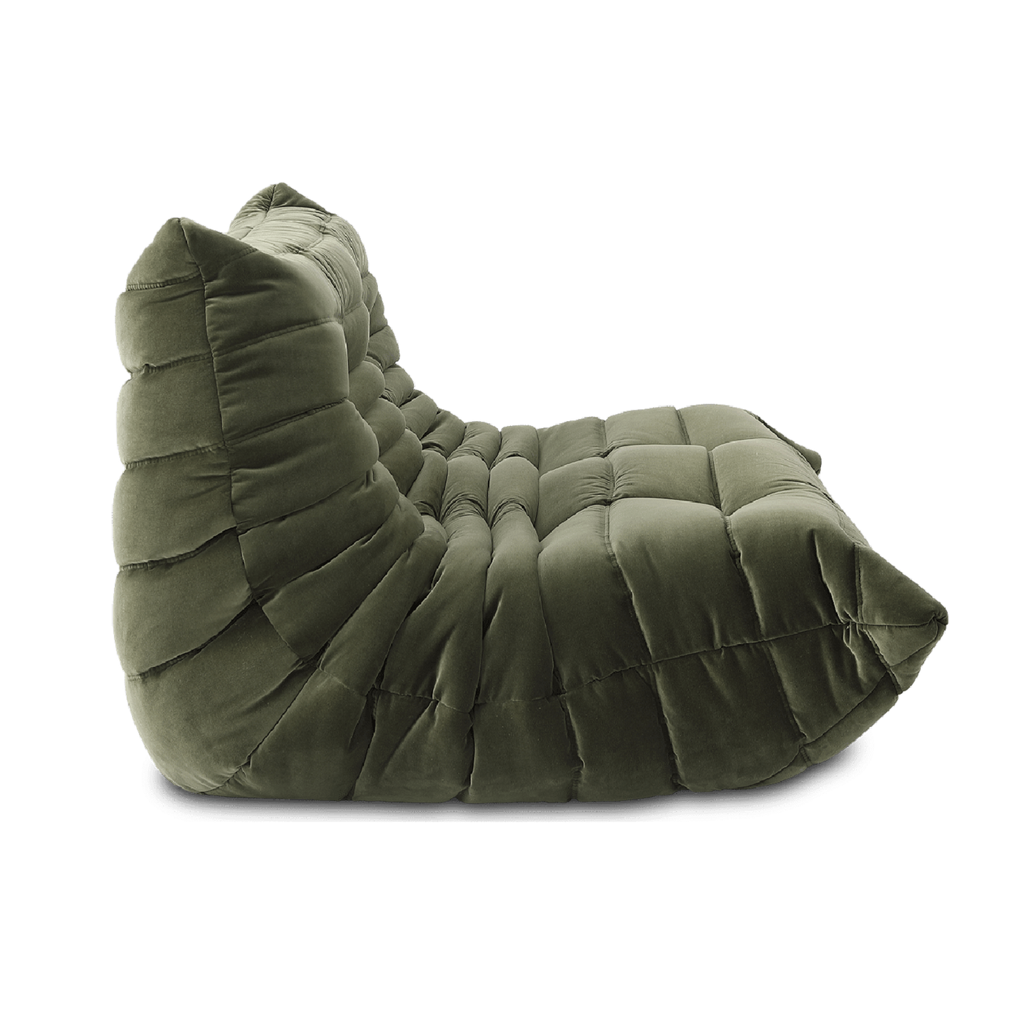 Sofá Toogo 2 puestos Verde Militar - Banzay