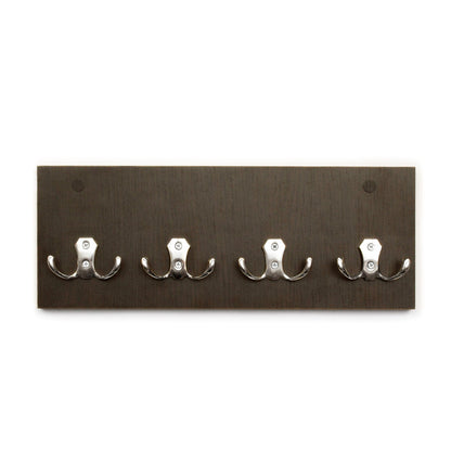 Perchero de Pared 4 Ganchos Dobles - Wuengue