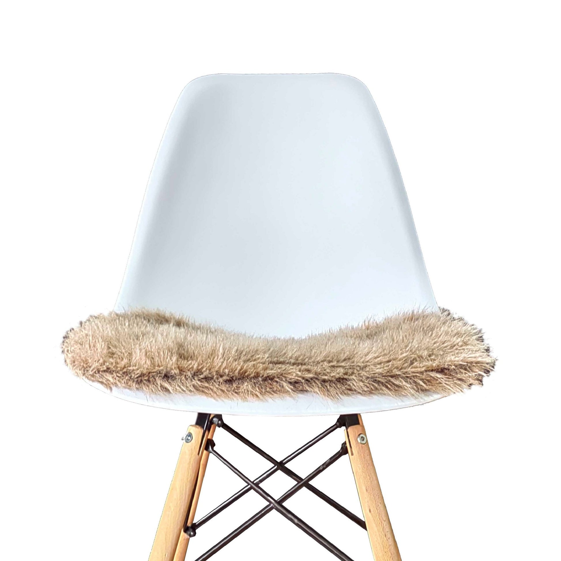 Cojín en Peluche Para Silla Eames - Beige - Banzay