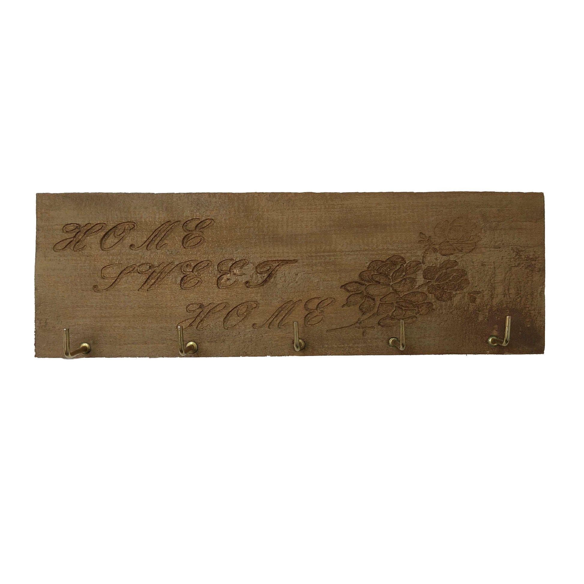 Portallaves Pared Madera Home Vintage - Banzay